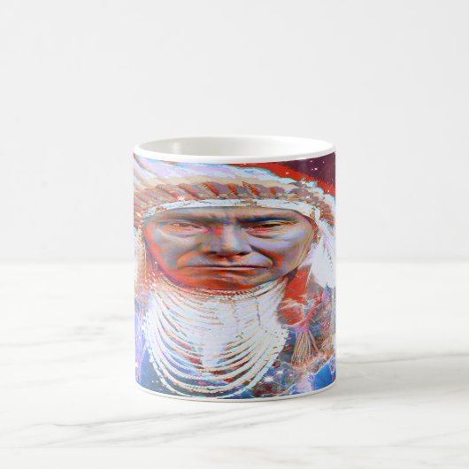 Mug Horse fou amérindien (Centre)
