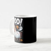 Mug Horse Ghost Costume Funny Equestrian Horses Lover  (Devant gauche)