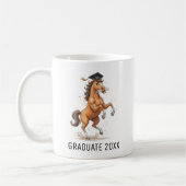 Mug Horse Graduation Personalized (Gauche)