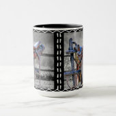 Mug Horse Saddle Corral clôture fer à cheval (Centre)