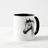 Mug Horse : White (Devant droit)