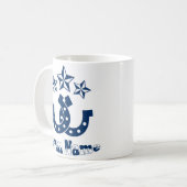 Mug Horseshoe personnalisé unique (Devant gauche)