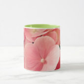Mug Hortensia Hydrangea fleurs rose pastel floral (Centre)