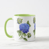 Mug Hortensias bleus (Gauche)