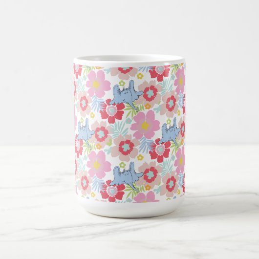 Mug Horton Entend Un Qui | Motif à fleurs Pastel (Centre)