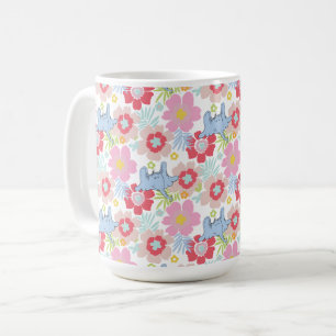 Mug Horton Entend un Qui   Motif de fleurs pastel