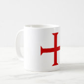 Mug hospitall teutonic templar de Malte de Croix-Rouge (Devant gauche)