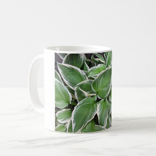 Mug Hosta Feuilles (Devant gauche)