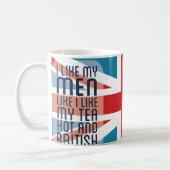 Mug Hot & British Men & Tea (Gauche)