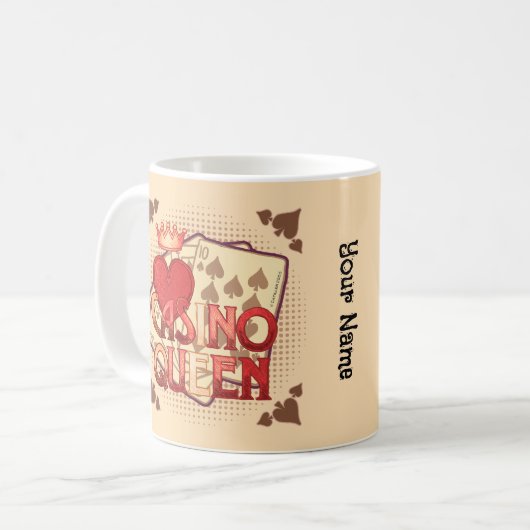 Mug Hot Casino Queen (Devant gauche)
