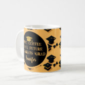 Mug Hot Coffee Cool Futurs Félicitations Grad graduati (Devant gauche)