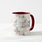 Mug Hot Coffee Merry Christmas (Devant droit)