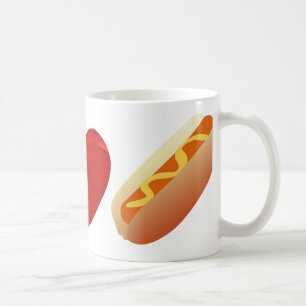 Mug Hot dog d'amour de paix