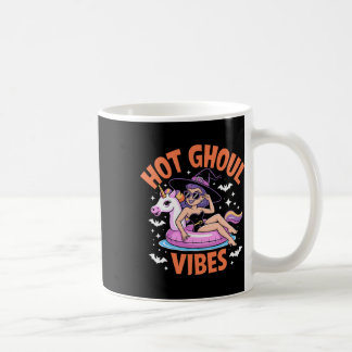 Mug Hot Ghoul Vibes Drôle Sorcière Éffrayante été Hall