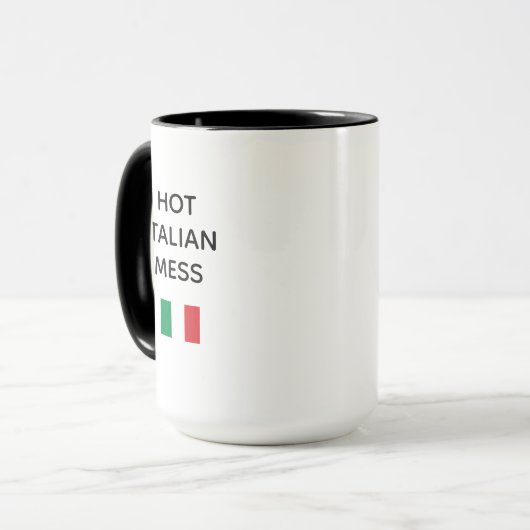 Mug Hot Italian Mess (Devant gauche)