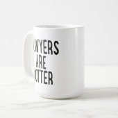 Mug Hot Lawyer Mug, Graduation Gift for Law Graduate (Devant gauche)