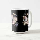 Mug Hot mess mama (Devant droit)