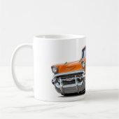 Mug Hot rod 1957 d'orange de Chevy Belair (Gauche)