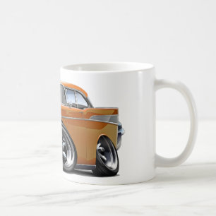 Mug Hot rod 1957 d'orange de Chevy Belair
