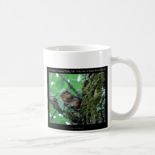 Mug Hot Springs National Park, AR Chipmunk Snack Gifts (Droite)