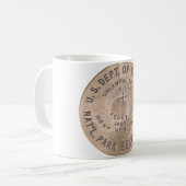 Mug Hot Springs US Département De L'Intérieur Dons Vêt (Devant gauche)