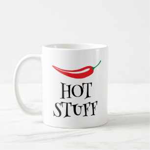 Mug Hot Stuff drôle épicé rouge cayenne piment