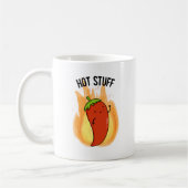 Mug Hot Stups Funny Red Hot Chili Pepper Pun (Gauche)