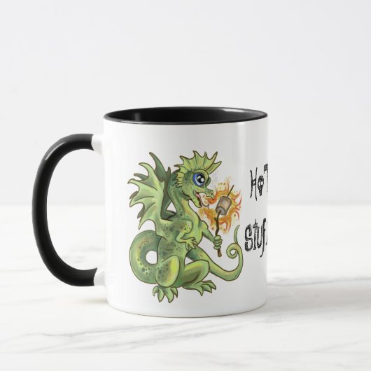 Mug Hot Stups! lil marshmellow dragon torréfié (Gauche)