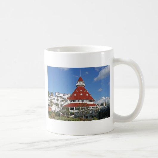 Mug Hôtel Del Coronado de plage (Droite)