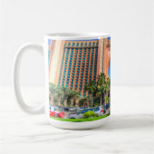 Mug Hôtel Dubaï de paume de l'Atlantide (Gauche)