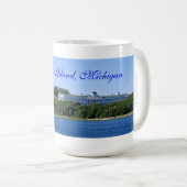 Mug Hôtel grand, île de Mackinac, Michigan (Devant droit)