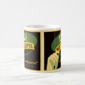 Mug Hotel Metropol Budapest Hongrie Bellhop Casquette (Centre)