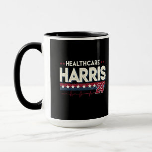 Mug Hôtes De Soins De Santé Pour Harris 24 Kamala Walz