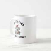 Mug Hôtesse de l'air Koalafied  (Devant gauche)