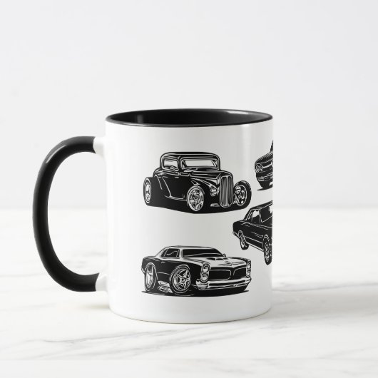 Mug Hotrods vintages (Gauche)