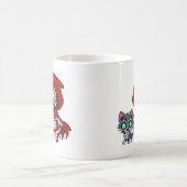Mug Hotte rouge à cheval Zombie (Centre)