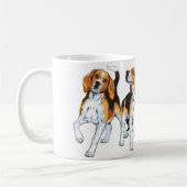 Mug Hound beagle (Gauche)
