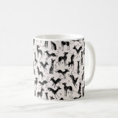 Mug Hounds noir (Devant droit)