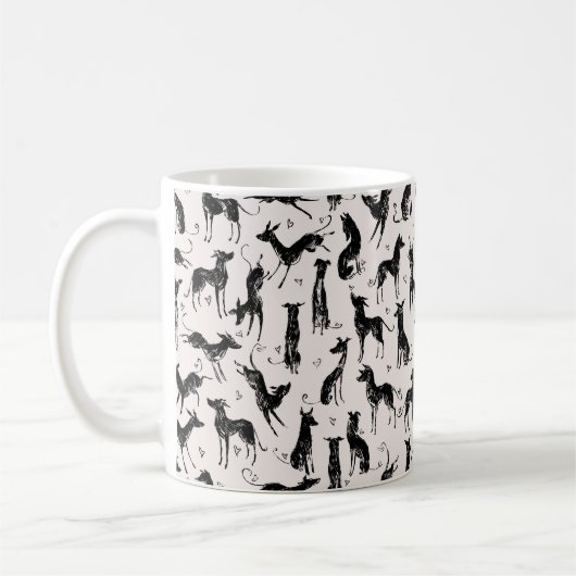 Mug Hounds noir (Gauche)