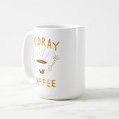 Mug Hourra café ! (Devant gauche)