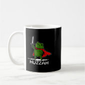 Mug Hourra Chevalier Grenouille Citation drôle d'épée (Gauche)