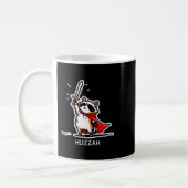 Mug Hourra Raton Chevalier Citation de Mème d'Épée Drô (Gauche)
