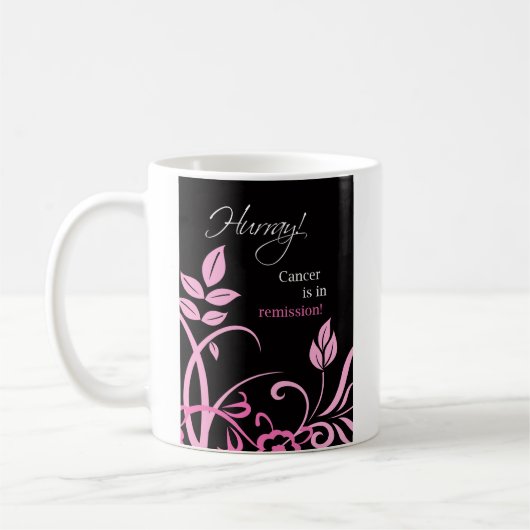 Mug Hourra ! Remise du cancer (Gauche)