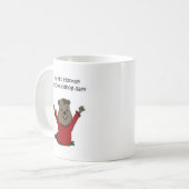 Mug hourra son jour de Groundhog dans le blanc (Devant gauche)