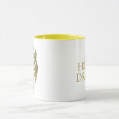 Mug HOUSE of the Dragon | Golden Filigree Dragon Crest (Centre)