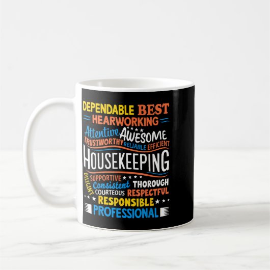 Mug Housekeeng Appreciation Environmental Services Wee (Gauche)