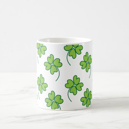 Mug Housse à quatre feuilles (Centre)