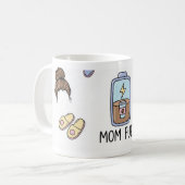Mug Housse de batterie carburant pour maman (Devant gauche)