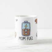 Mug Housse de batterie carburant pour maman (Centre)