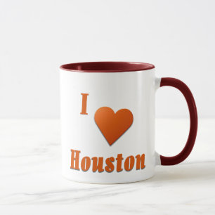 Mug Houston  -- Orange brûlée